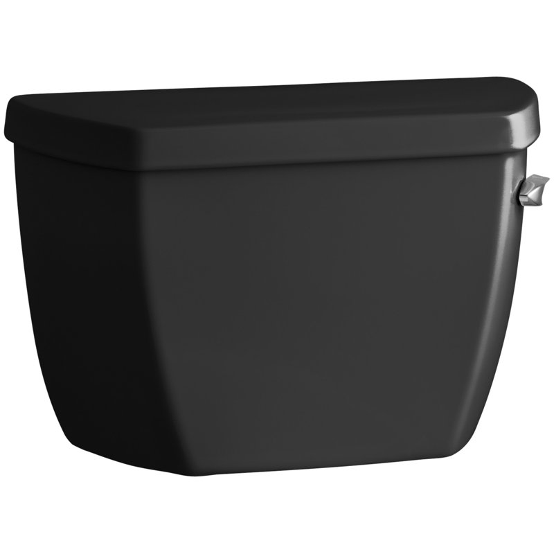 Réservoir de toilette 1,6 GPF (siège non inclus), Noir