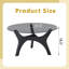 Table basse 31,5 "en verre