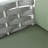 Steel Loveseat And Table, Off White+Green-1016840627-1016840624