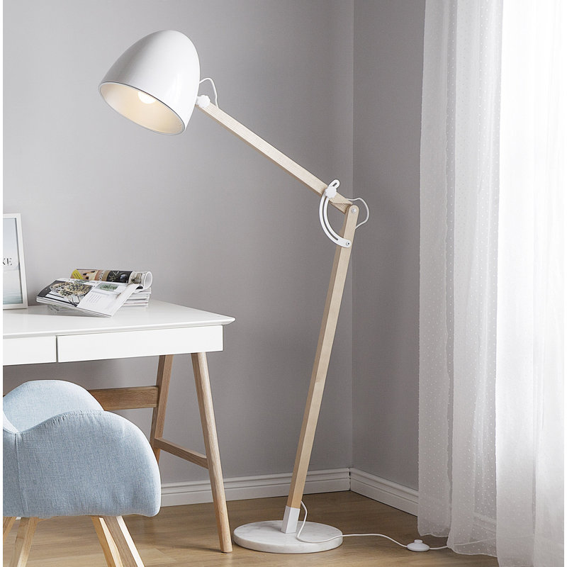 Tipton 175cm Task Floor Lamp, White