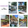 Gertha 9' x 12' Rectangular Double Top Cantilever Tilting Umbrella with Base and 360° Rotation