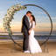 Support rond pour arche de mariage