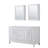 Daria 60'' Double Bathroom Vanity with Carrara Marble Top-97961469-97961473-97961467