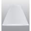 Abat-jour empire en tissu H 5 po x l 7,25 po