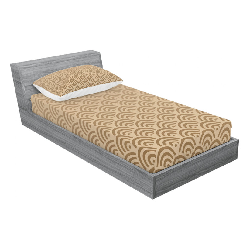 Microfiber Sheet Set, Twin Sheet Set with Fitted Sheet