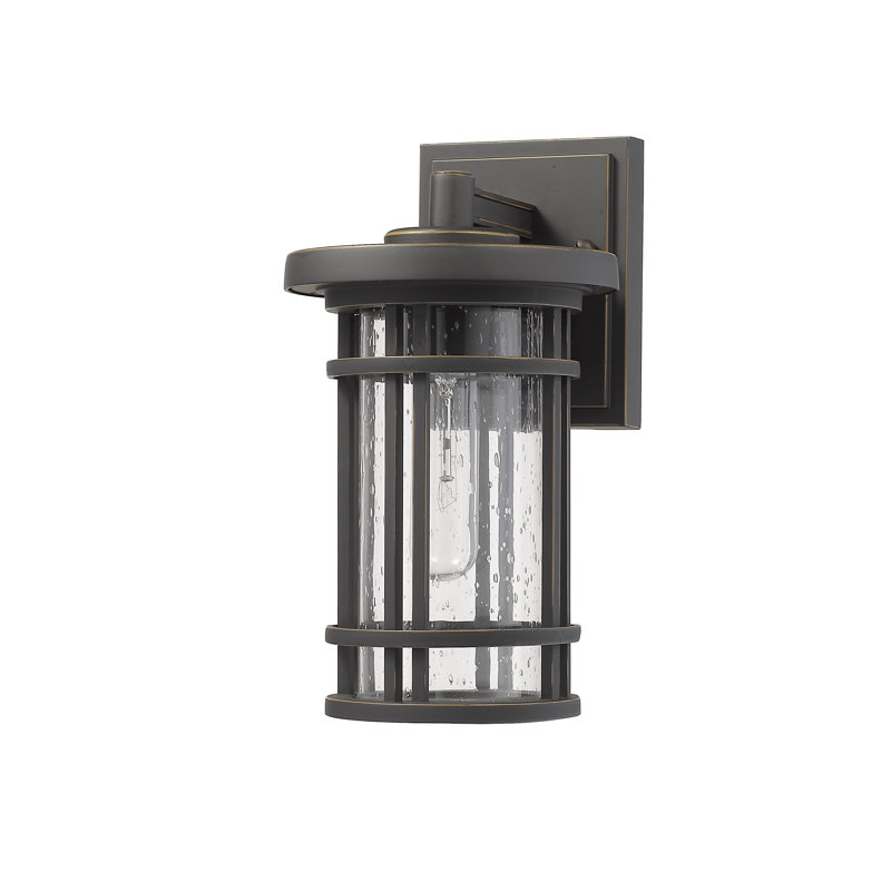 Lanterne murale d'extérieur Landry, Bronze huilé, H 10,75 po x l 6 po x P 6,75 po