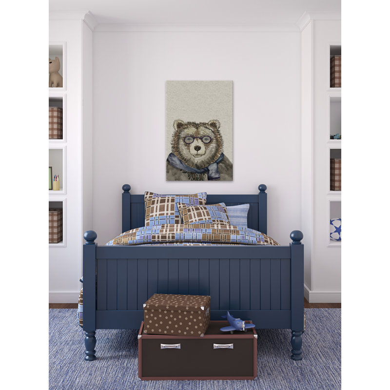 Grandpa Bear II - Painting on Canvas, 152cm H x 102cm W