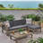 Dalisa LSHAPE SOFA SET