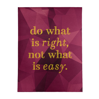 Quotes Chenille Indoor Rug