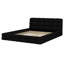 Lit plateforme en tissu d'ameublement-890827032