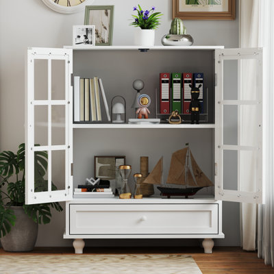 Buffet simple blanc