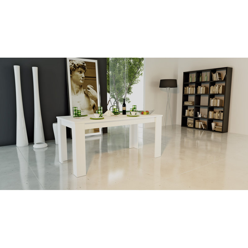 Goncalvo Dining Table, White Larch, H75 x 210L x 90W