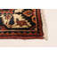 Tapis rouge rétro Kayseri 5 pi 3 po x 8 pi 2 po