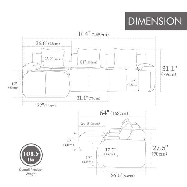 Dimensions du produit