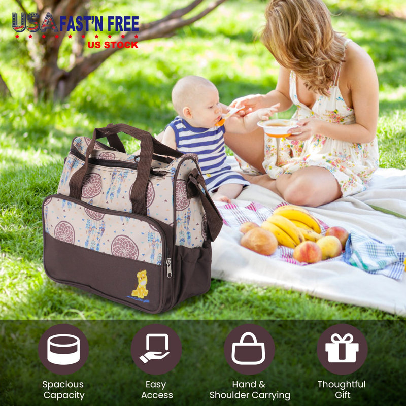 Ensemble de sacs à couches pour bébé 5 pièces