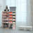 20 Pair Stackable Shoe Storage Cabinet