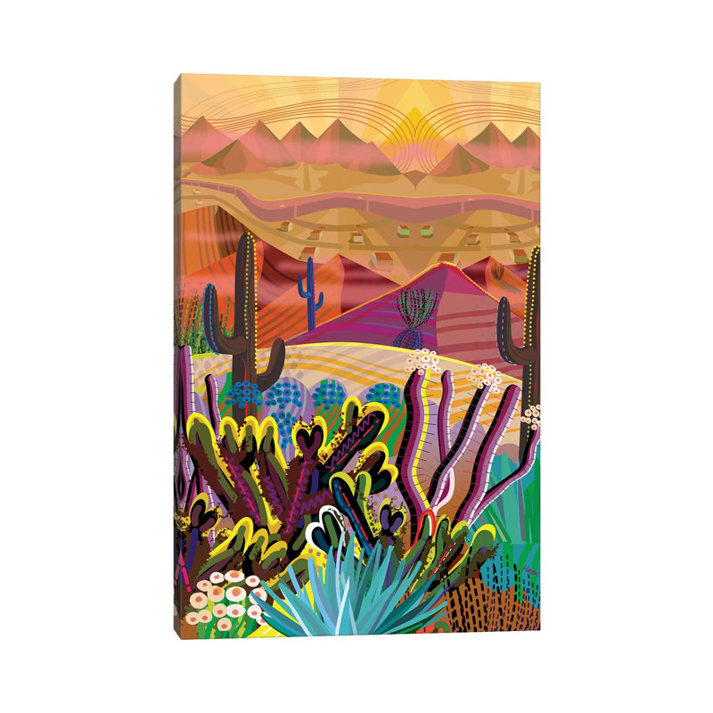 «High on a Mountain Top» par Charles Harker - photographie sur toile tendue, H 60 po x l 40po x P 1,5 po
