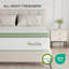 Matelas hybride en mousse viscoélastique de refroidissement moyenne de 12 po Novilla, certifié CertiPUR-US, certifié OEKO-TEX-689730762-699641440