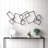 Abdiel Handmade Modern Abstract Wall Decor on Iron