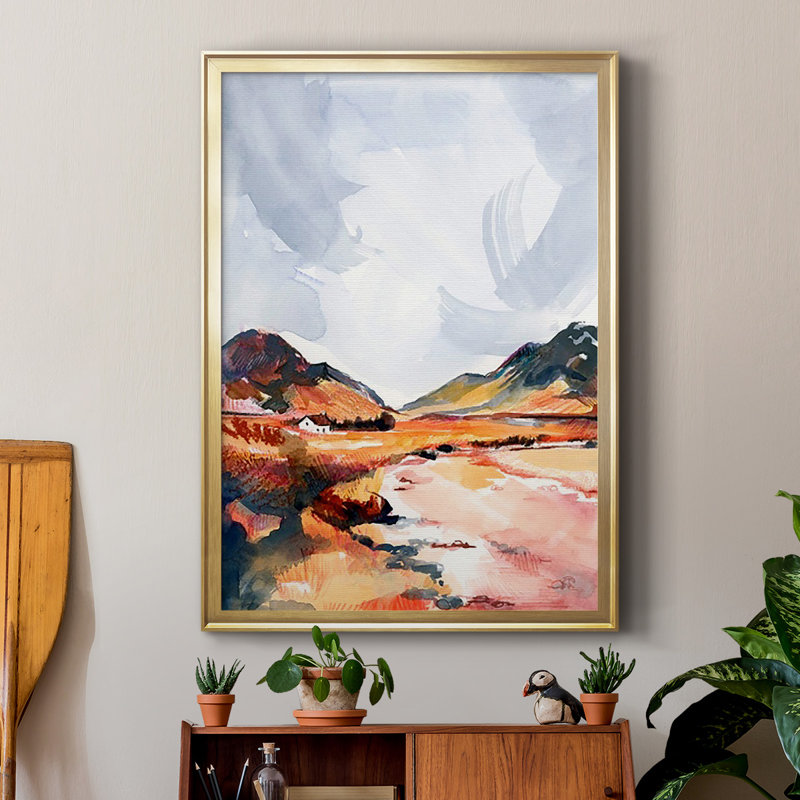 Impression encadrée de qualité supérieure, "Chromatique", prête à être suspendue, H 36,5 po x l 26,5 po x P 1,25 po