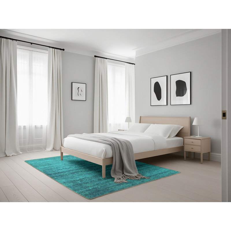 Edwynn Abstract Indoor Rug, Rectangle 5' x 7'