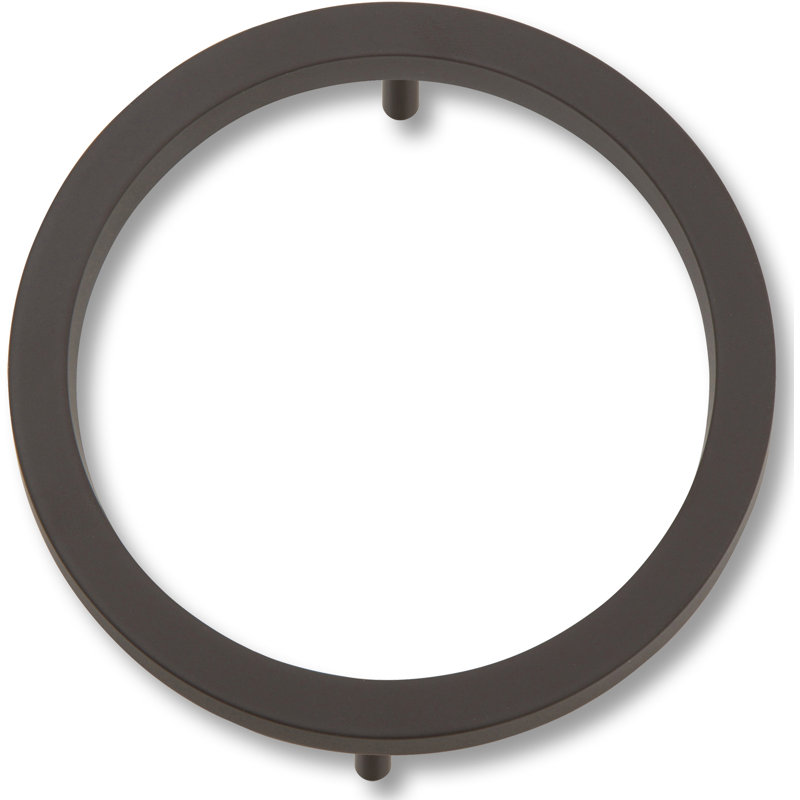 Modern Avalon 4-1/2" H Floating Mount House Number, Aged Bronze, 0