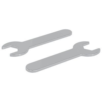  Spanner Silver Iron Open-Ended Tool Hardware Accessory for Fastening