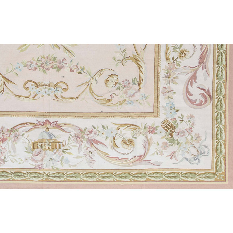 Aubusson One-of-a-Kind 11'1" X 15'4" Area Rug