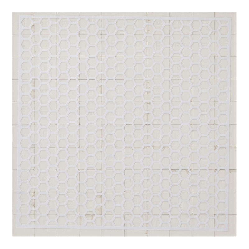 Vele 1.19" x 1.19" Ceramic Mosaic Wall Tile, White