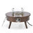 Kliyah Round Propane Smokeless Fire Pit Table-1650666135