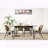 Extendable Rock Plate Dining Table for 6-8 People