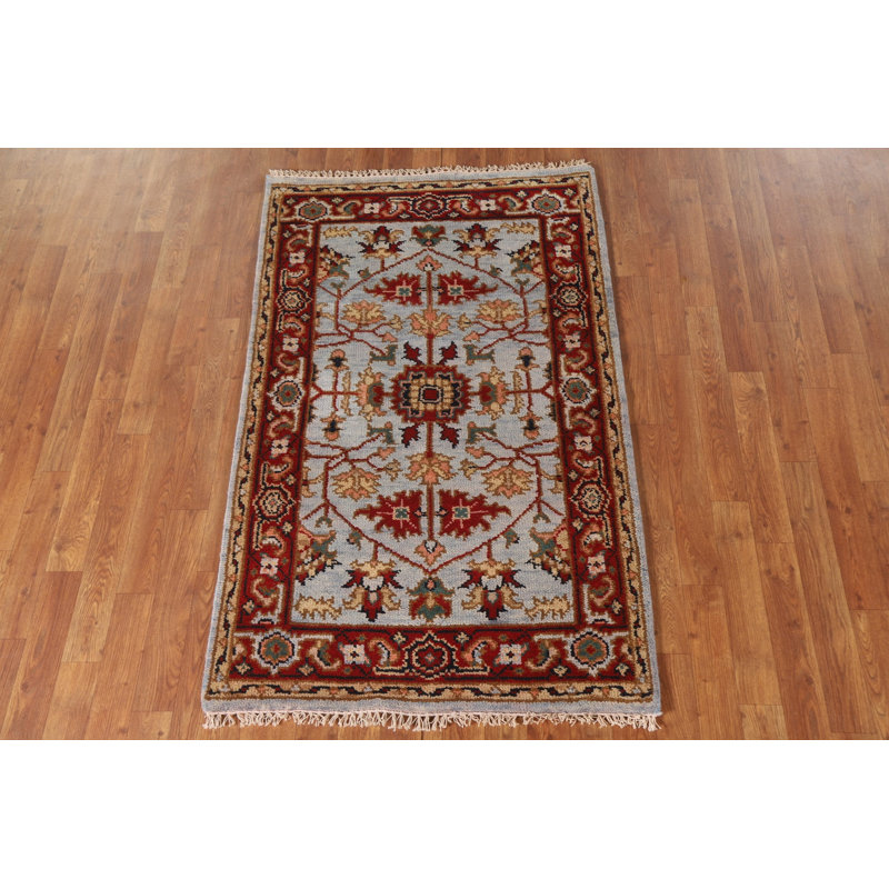 Tapis oriental bleu clair 3 x 5
