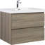 Meuble-lavabo flottant moderne de 36 pouces avec lavabo, tiroirs à fermeture en douceur et lavabo en résine pour un rangement élégant et efficace-786929498-786929494