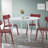 Roma Contemporary White Round Dining Table