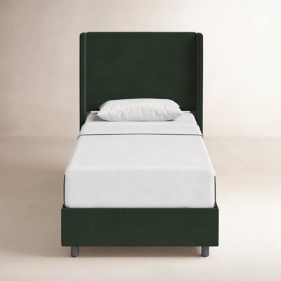 Tilly Upholstered Wingback Bed