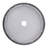 Rosefray 15.55'' Clear Glass Circular Bathroom Sink