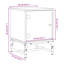 Genagra 35cm W Steel Bedside Table-110677787-72213917