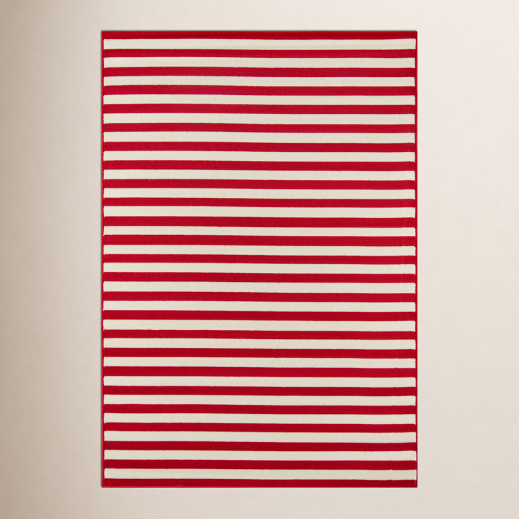 Adrienne Red Indoor/Outdoor Rug