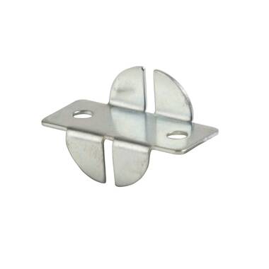 Clear Polycarbonate 12 Slatwall Shelf Bracket w/Suction Cups