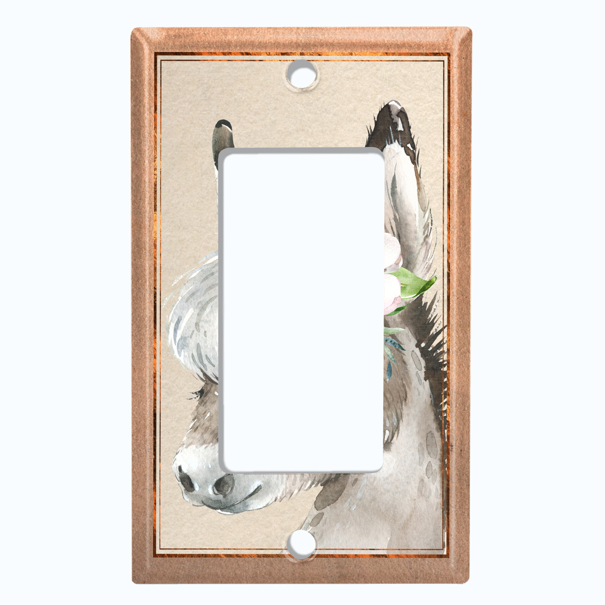 WorldAcc Animals 1 - Gang Rocker Standard Wall Plate | Wayfair