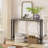 Geron 39.3" Console Table with Power Outlets, Compact Sofa Table with Storage-2093664686