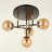 Aris 4-Light Sputnik Modern Globe Chandelier