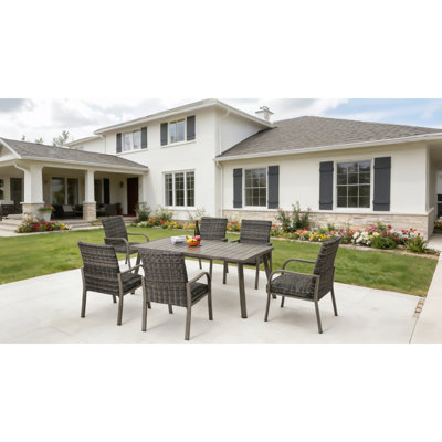 Extendable Steel Patio Tables, Modern Space Saving Dining For Family
