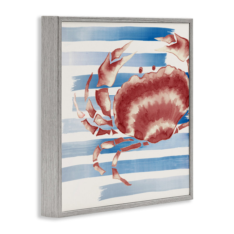 Giclée rayée à griffes, design par Eli Jones, Estampe numérique Farmhouse, H 12 po x l 12 po
