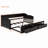 Wooden Daybed With Trundle Bed And Two Storage Drawers , Extendable Bed Daybed,Sofa Bed With Two Drawers-1798508527