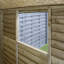 Rowlinson Overlap Shed 6x4