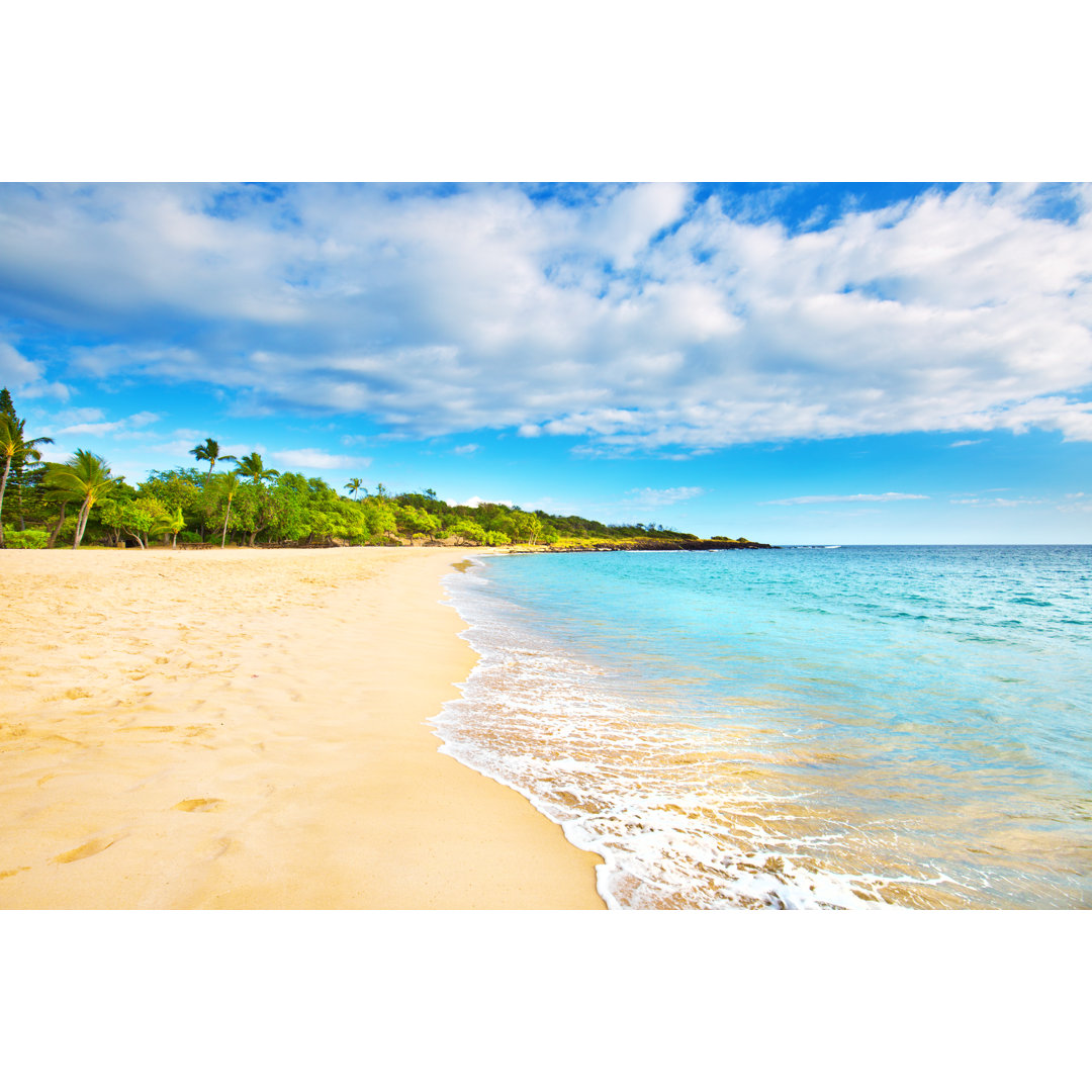 Hulopoe Beach in Hawaii von YinYang - Leinwandbild