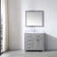 Plateau de meuble-lavabo blanc 36 po