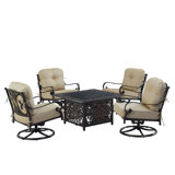 Greer Outdoor 5 - Piece Conversation Set