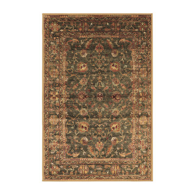 Manbir Chenille Floral Indoor Rug